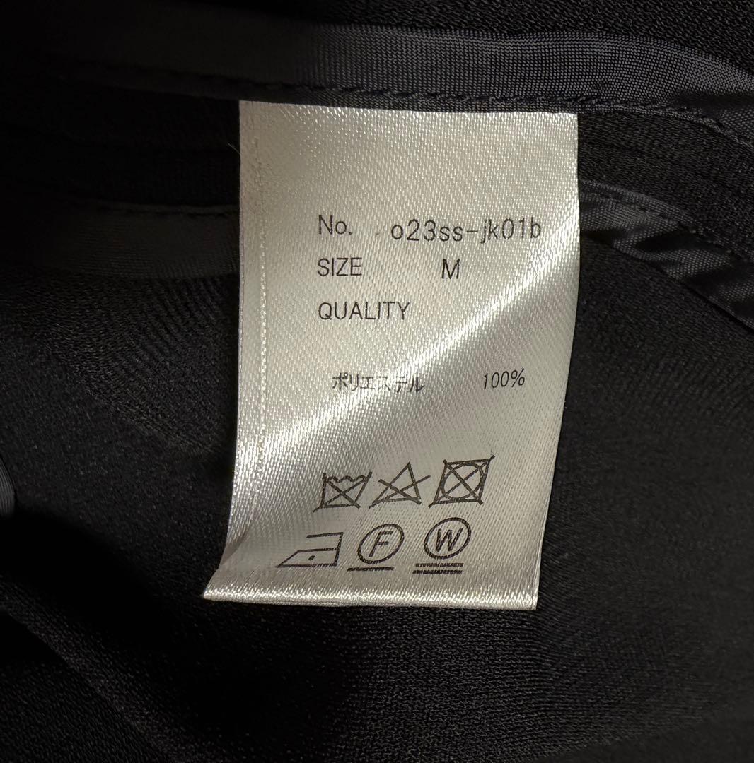 美品JENNEジェンヌ　カシュクールペプラムジャケット黒Mプリーツ　フォーマル