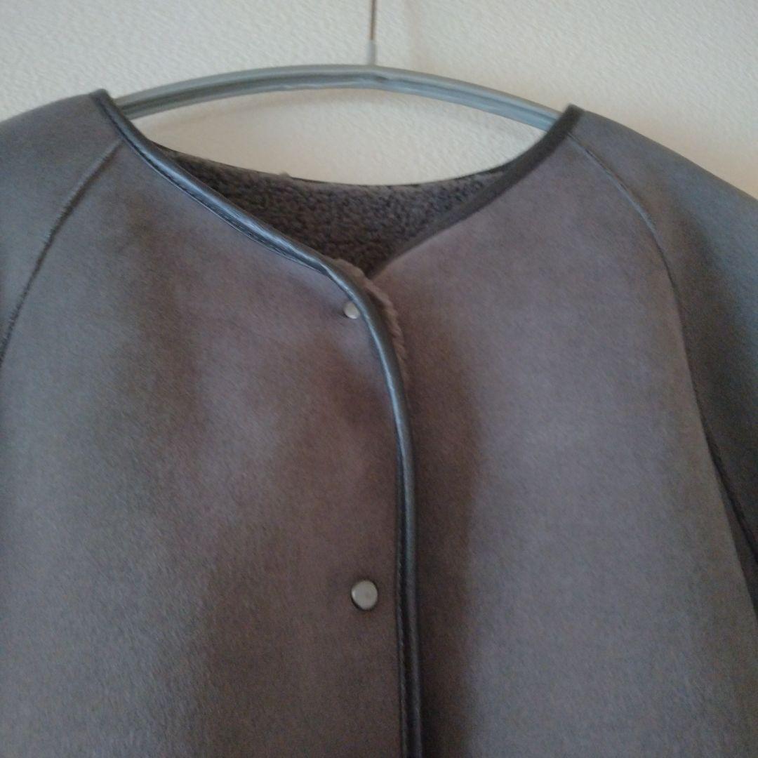 ルシアンBEAUTY＆YOUTHムートンリバーシブルコート