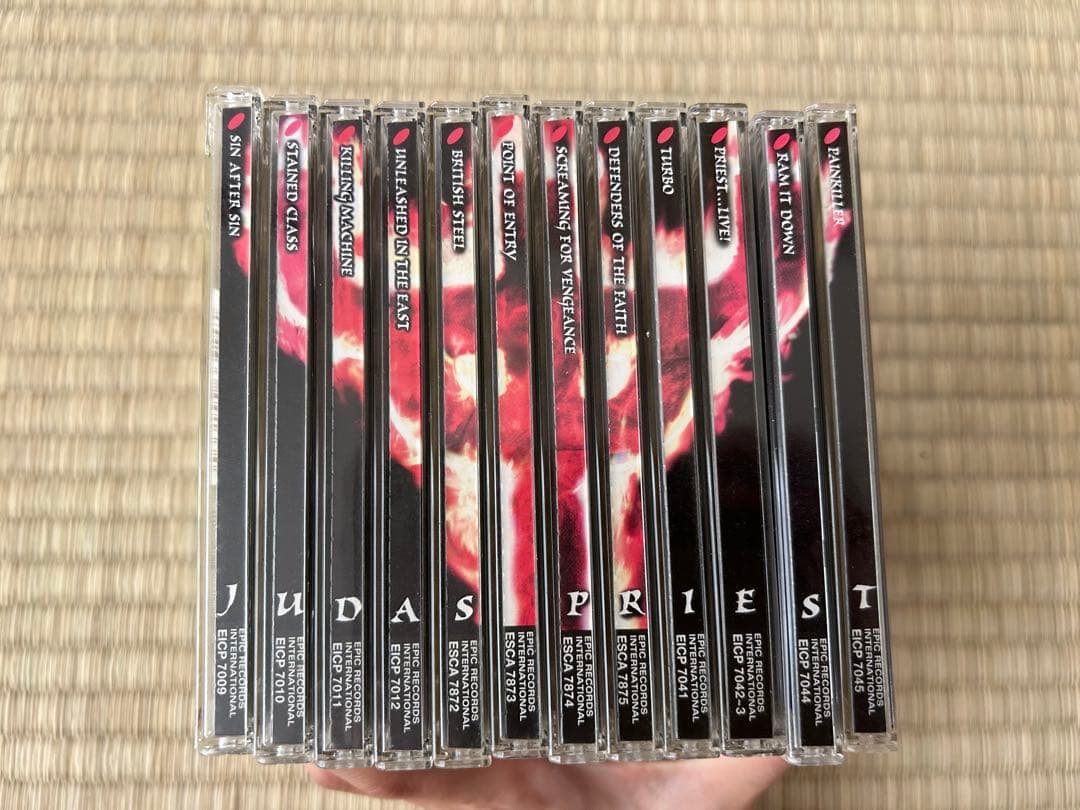 【帯あり】Judas Priest CDコレクション 12枚セット