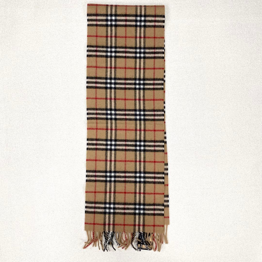 新品タグ付き✨ BURBERRY バーバリー マフラー ノバチェック ウール