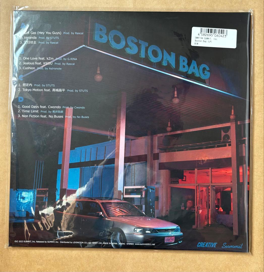新品未使用 BIM Boston Bag 2LP レコード