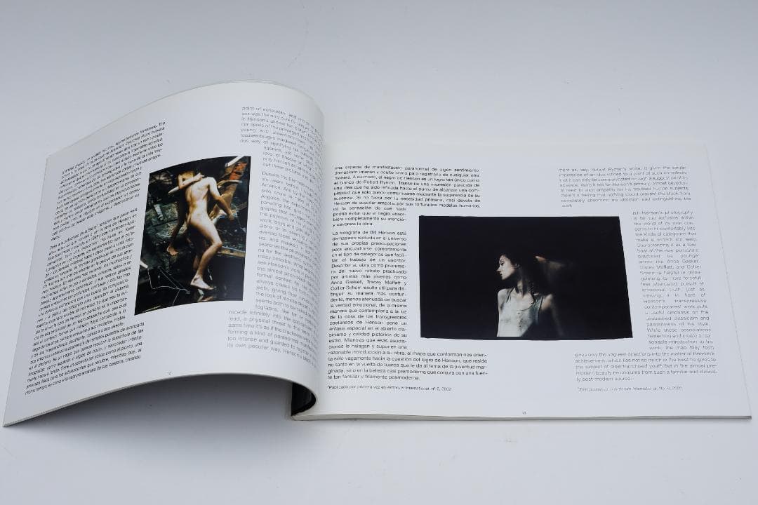 アート・デザイン・音楽 Bill Henson : Univ. Salamanca Exhibition