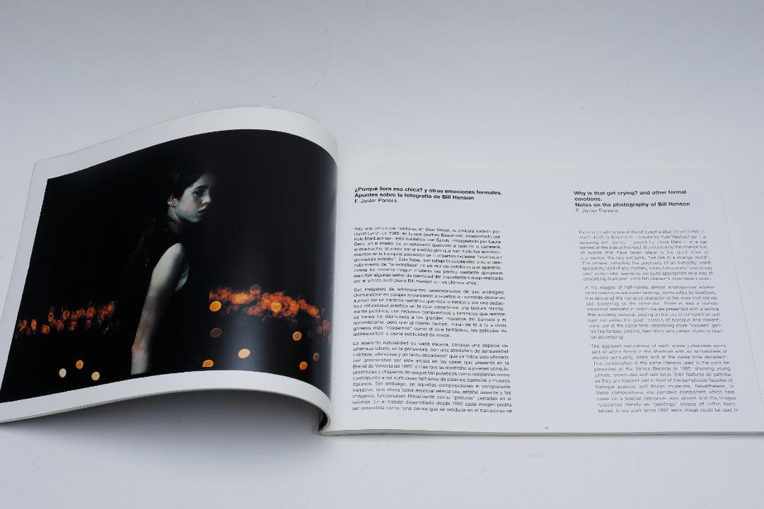 アート・デザイン・音楽 Bill Henson : Univ. Salamanca Exhibition