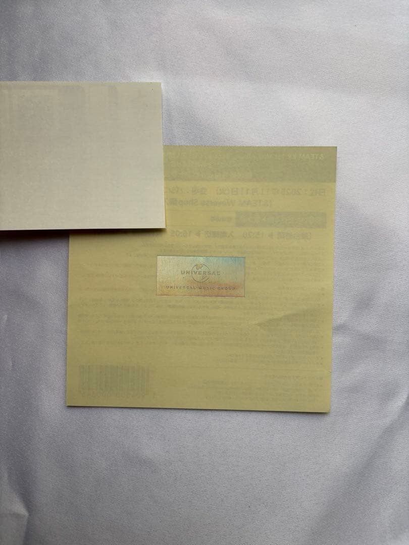 &TEAM お見送り会　1st Mini Album BacktoLife