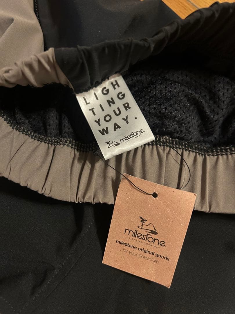 sato　【新品】milestone ランニングパンツ【S】マイルストーン