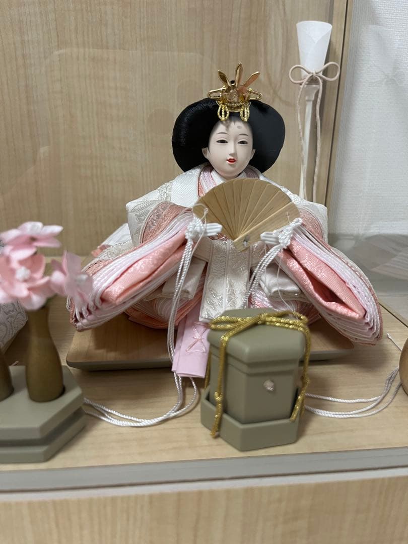 ※1/24 値下げ【新品未使用】雛人形 雛飾り お雛様 ひな祭り 桃の節句