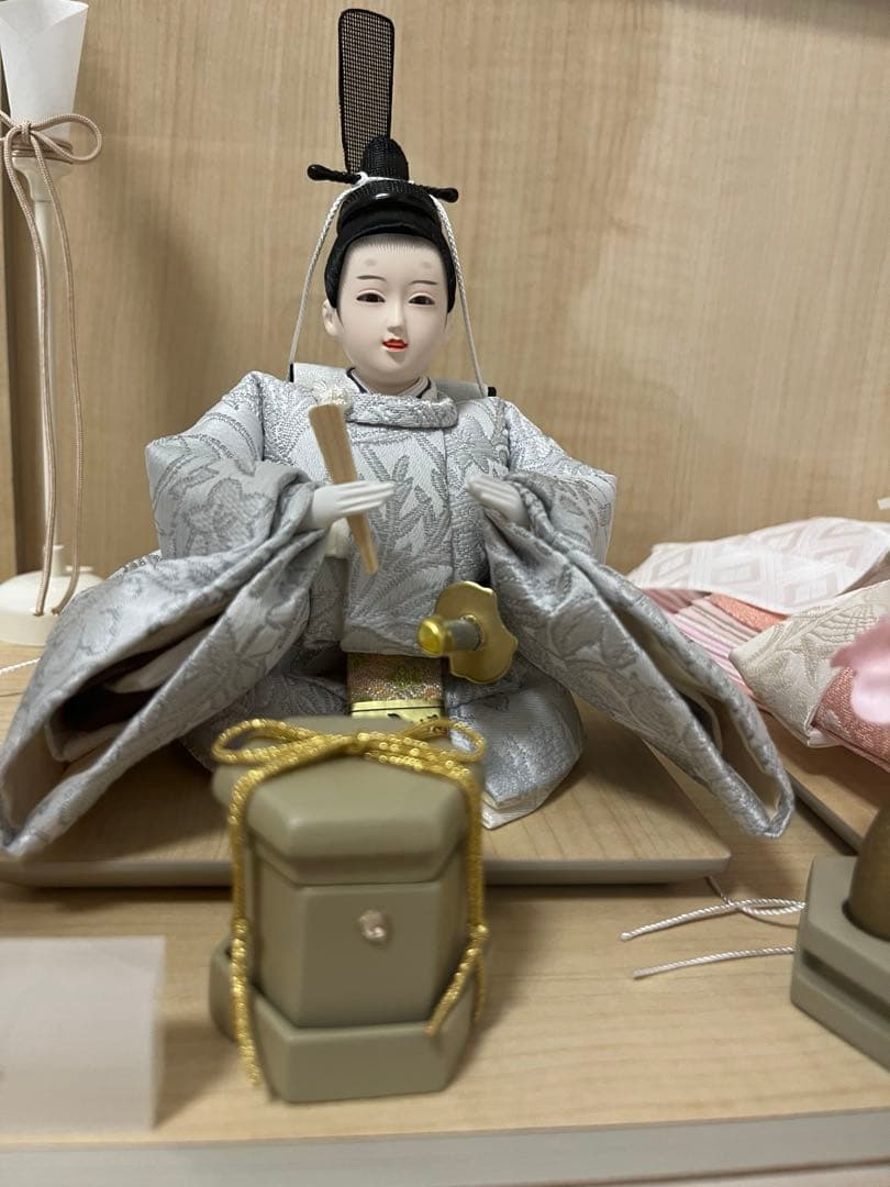 ※1/24 値下げ【新品未使用】雛人形 雛飾り お雛様 ひな祭り 桃の節句