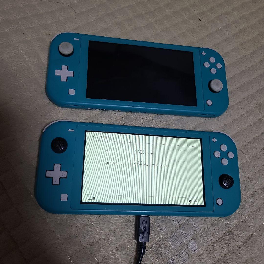 Nintendo Switchライト　2台ジャンク品