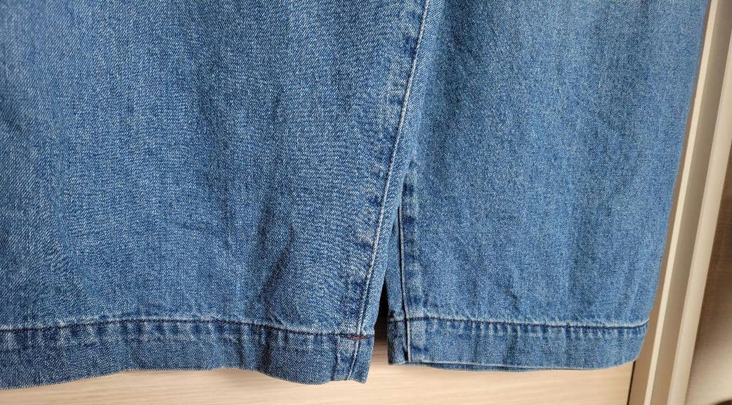 ソウルベリー　店長のデニムなサロペット　4L　オーバーオール　大きいサイズ