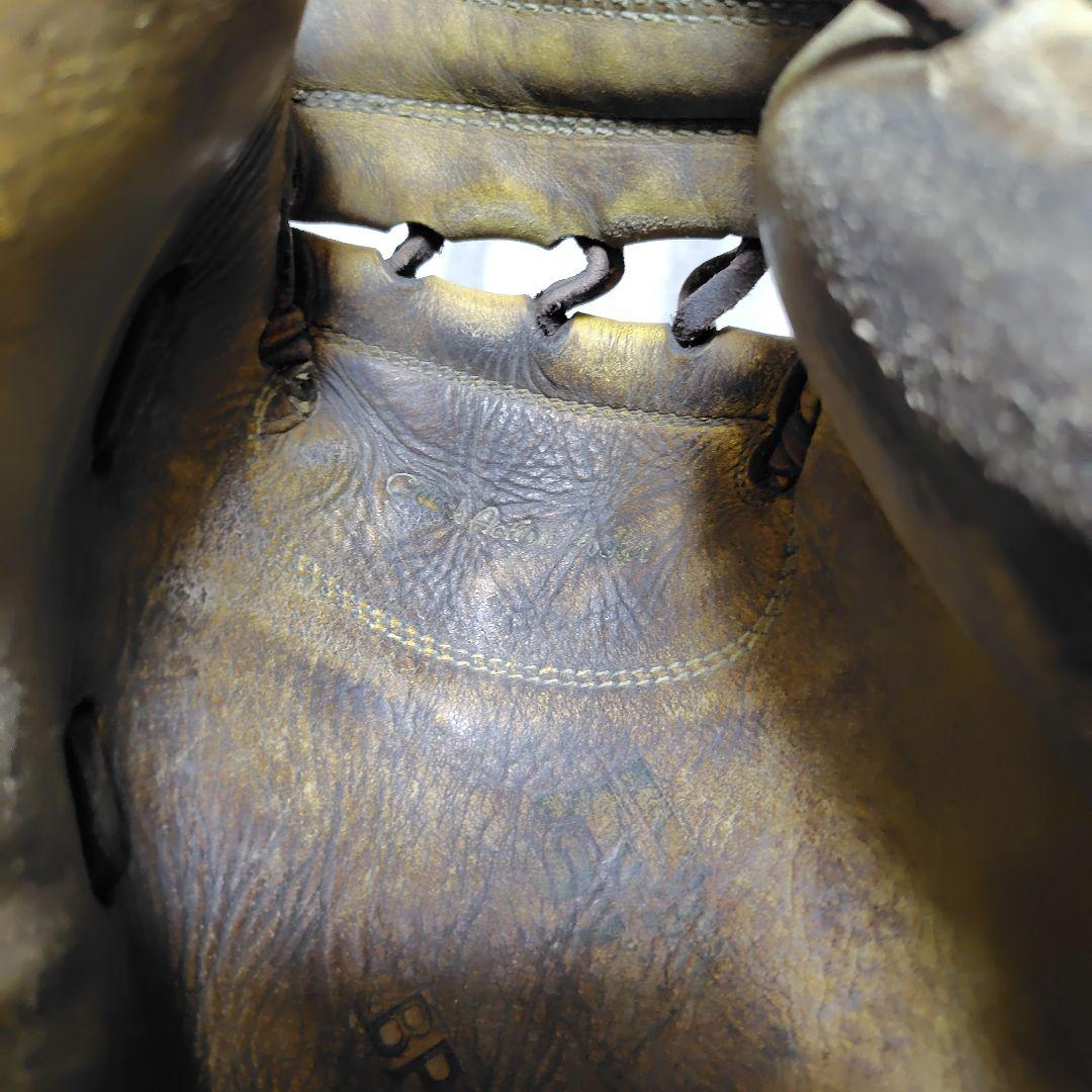 [ジャンク品]ZETT 硬式キャッチャーミット イエロー