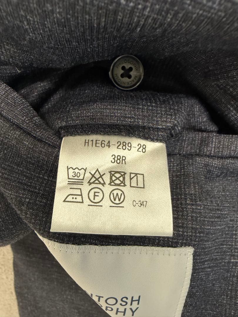 マッキントッシュフィロソフィー　プリント柄バリエーション セットアップ