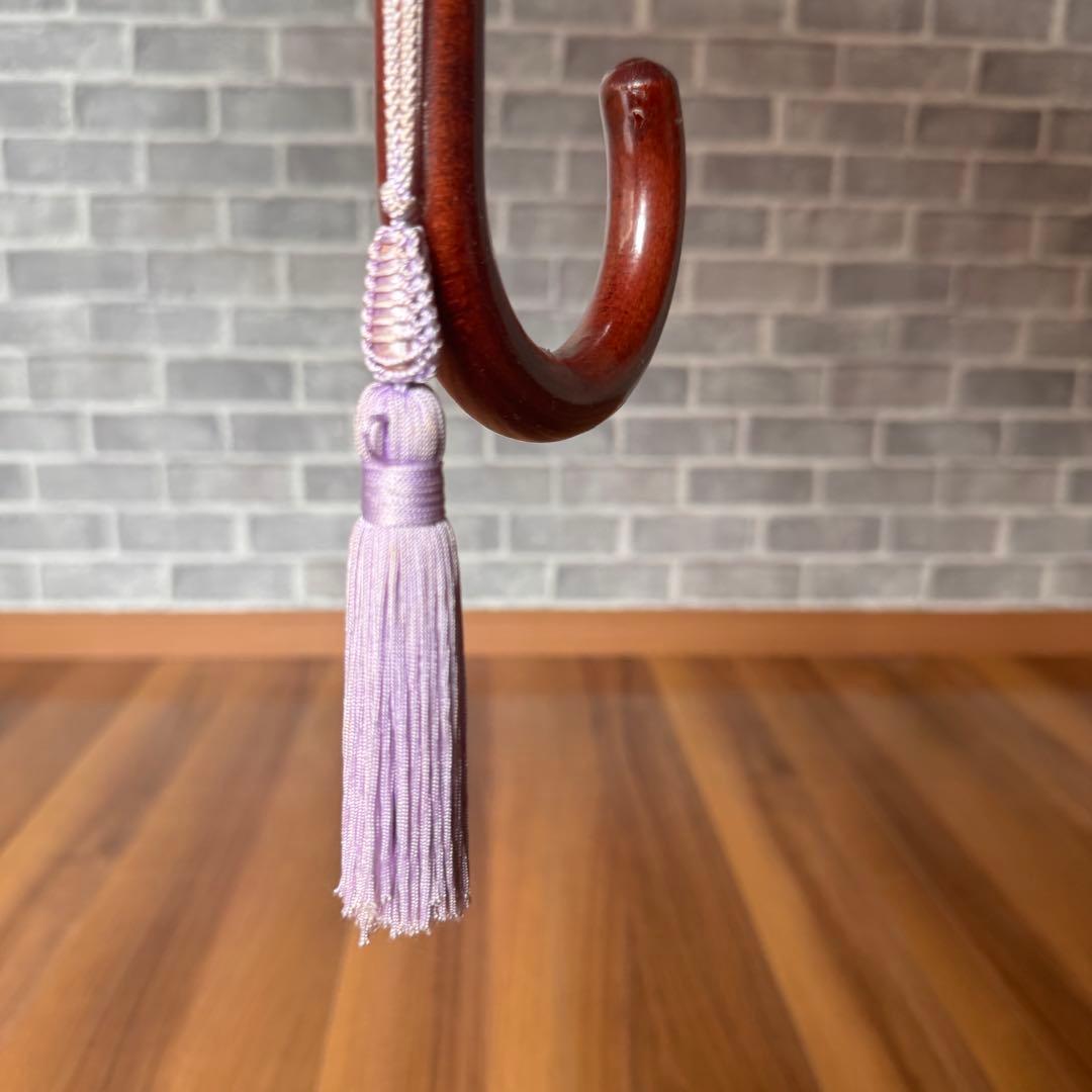 前原光榮商店 日傘 タッセル傘 パープル