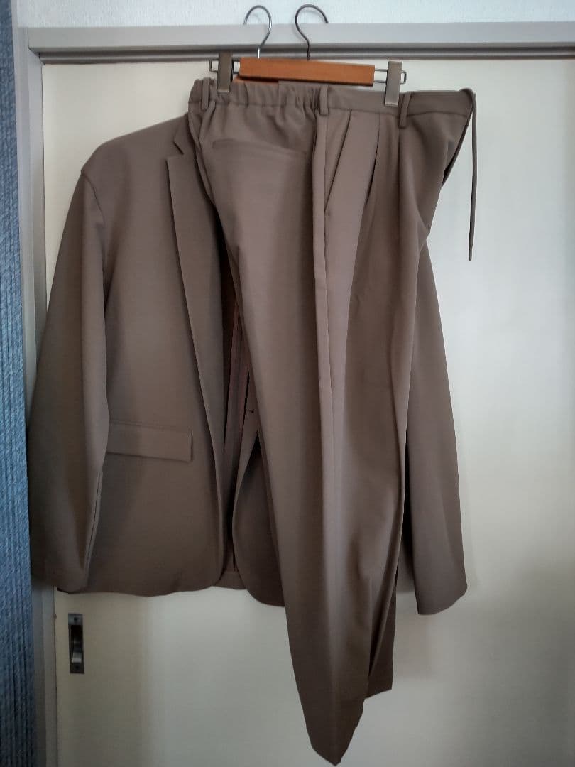 【試着のみ】NANO UNIVERSE ナノユニバース 東レ スーツセット L