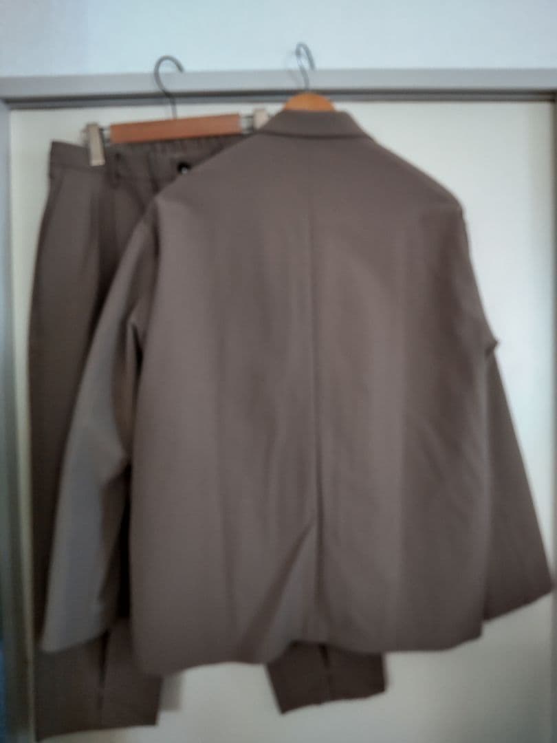 【試着のみ】NANO UNIVERSE ナノユニバース 東レ スーツセット L