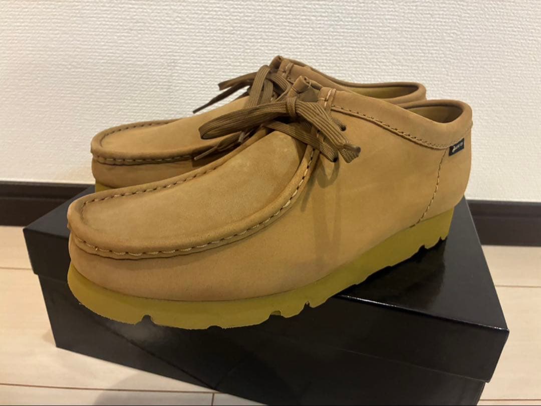 Clarks クラークスワラビーGTX UK8 美品