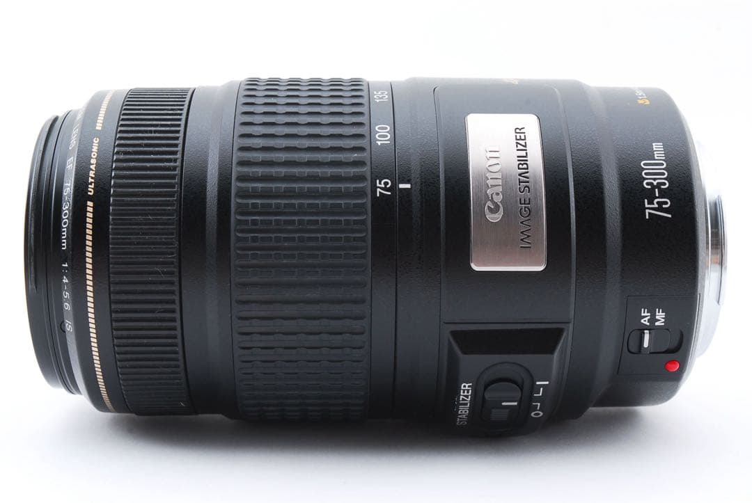 美品/手ブレ補正搭載CANON EF 75-300㎜ F4-5.6 IS USM