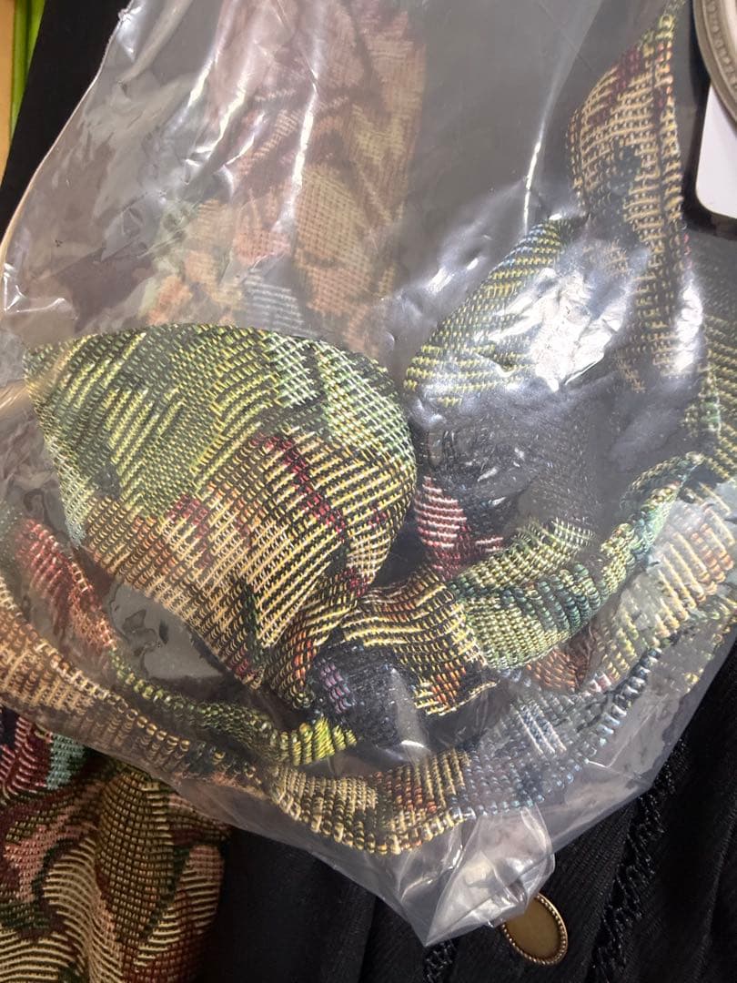 新品　レア　くる実 ノエルドメモワール ワンピース しまむら　4L ゴブラン