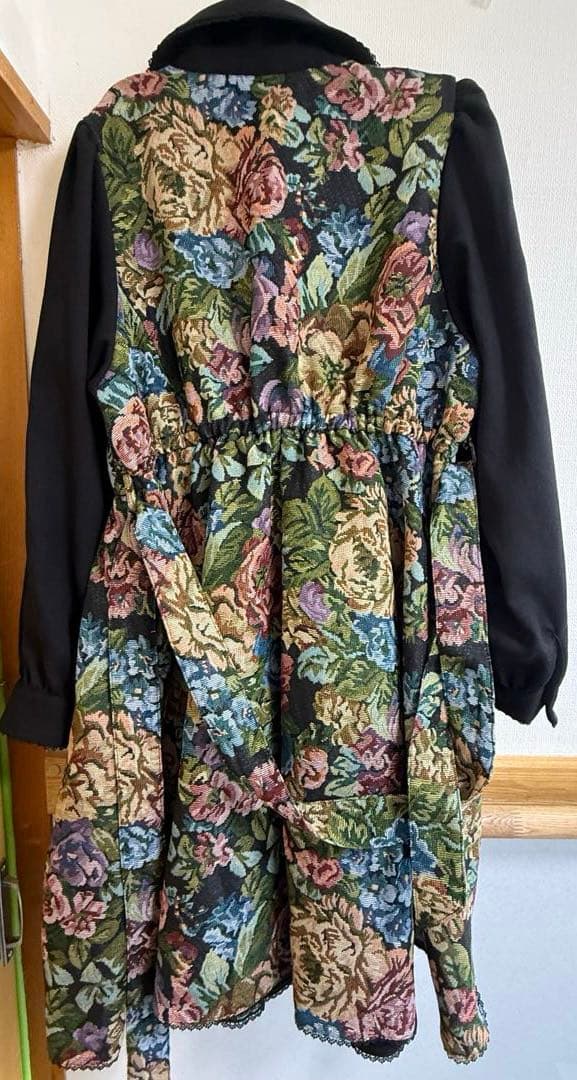 新品　レア　くる実 ノエルドメモワール ワンピース しまむら　4L ゴブラン