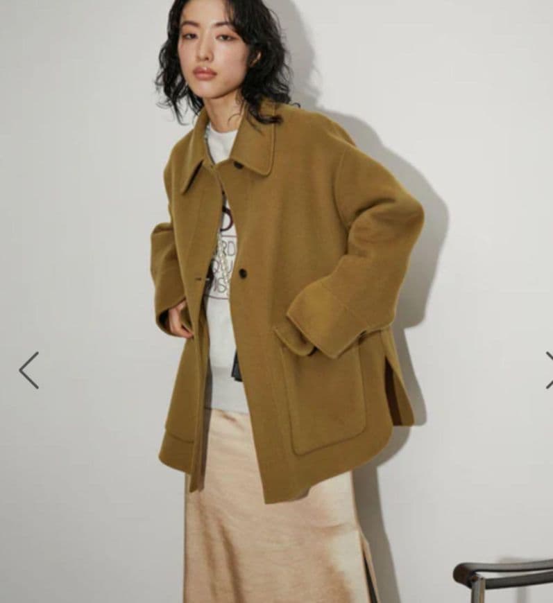 yunaです！アダム・エ・ロペ　リバーショートシャツコート