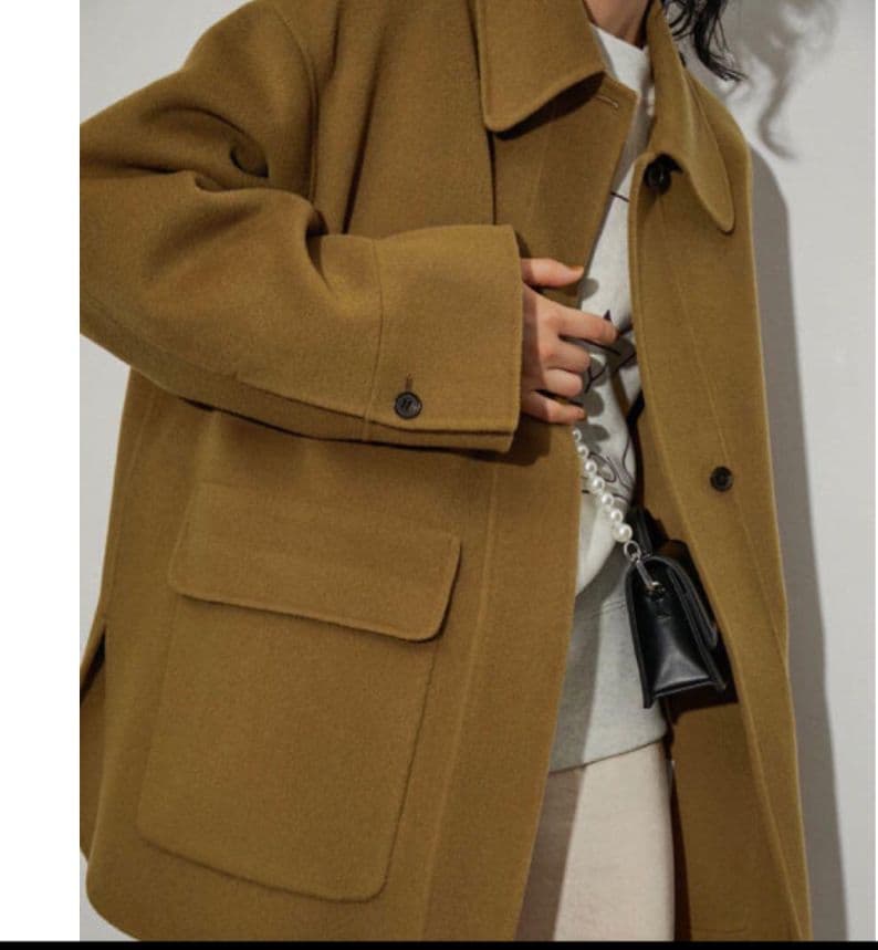 yunaです！アダム・エ・ロペ　リバーショートシャツコート