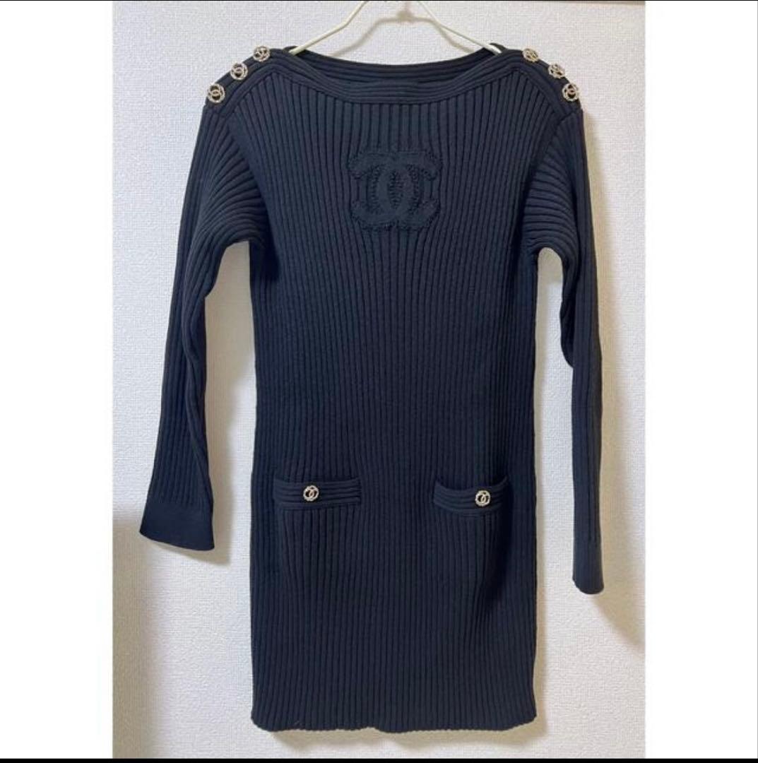 FJ様　CHANEL ニットワンピース未使用　40 正規品