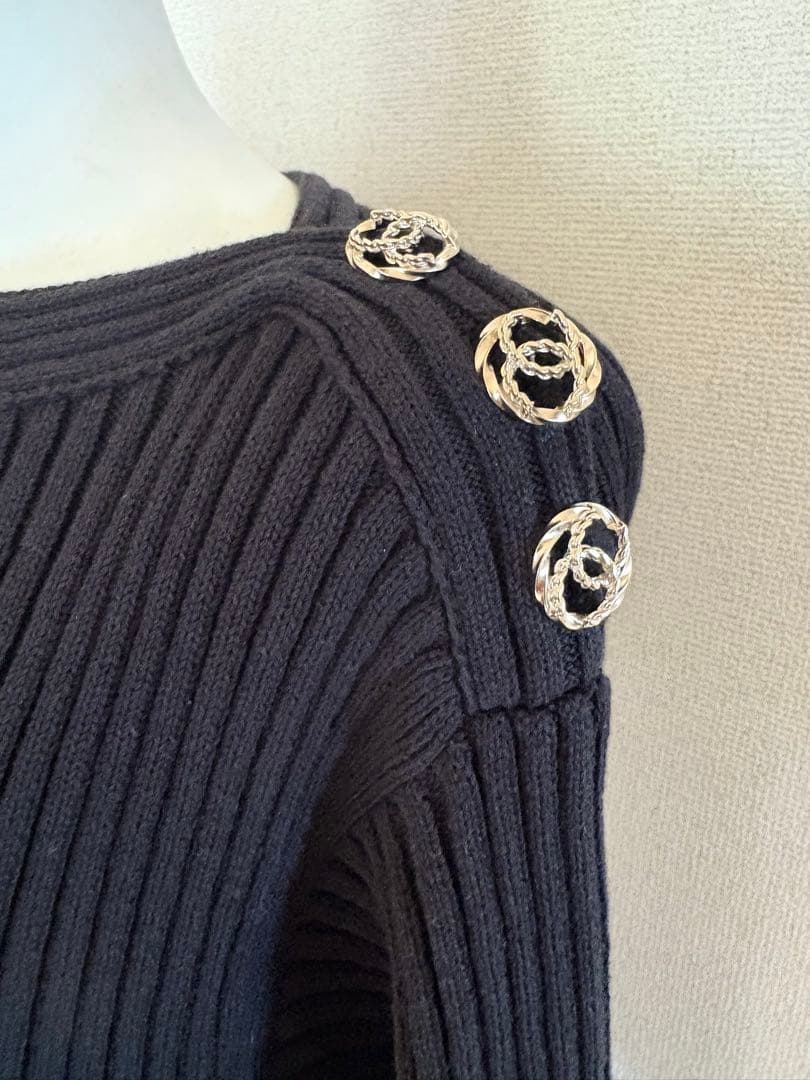 FJ様　CHANEL ニットワンピース未使用　40 正規品