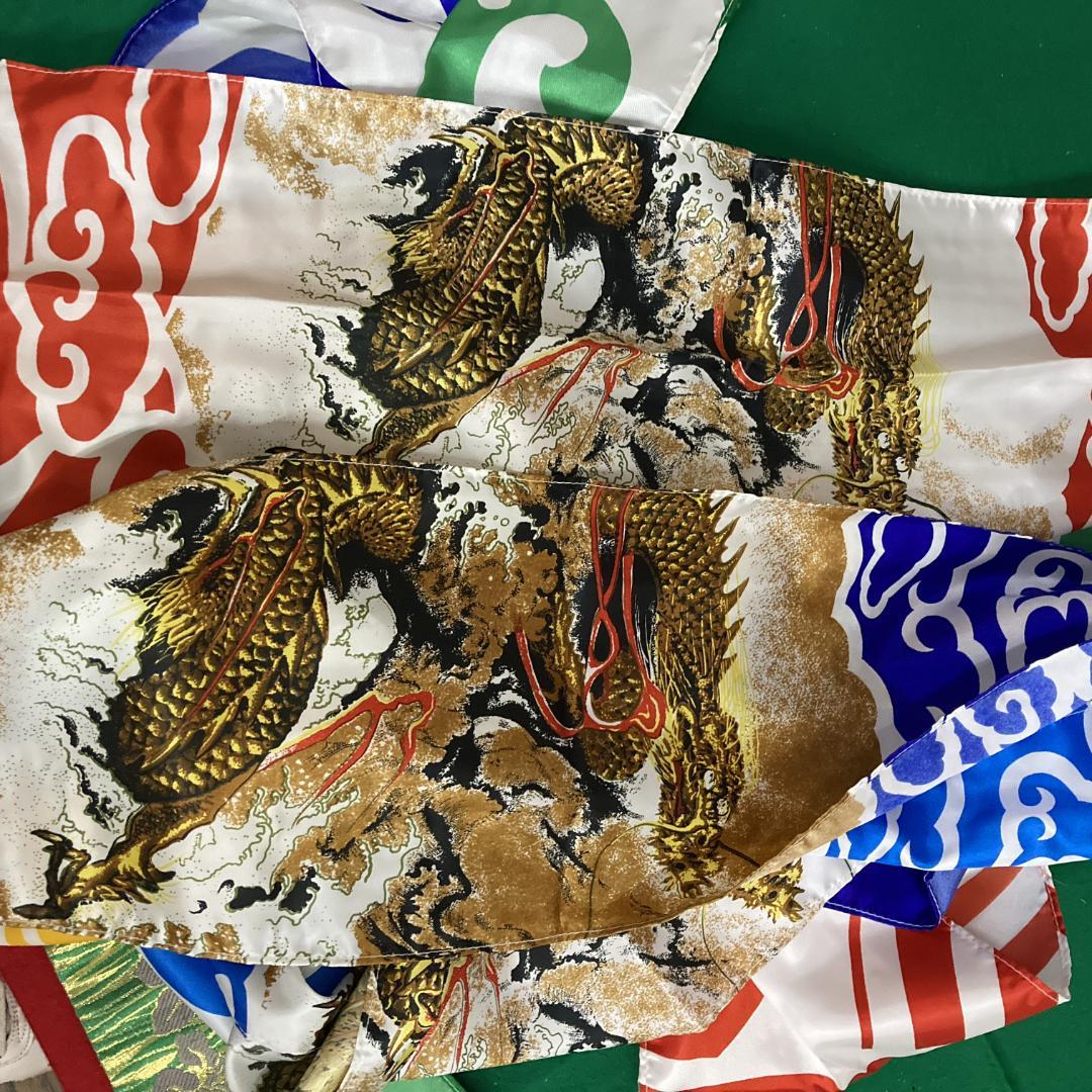 SKO86　 鯉のぼり 吹き流しのみ　東レのシルック素材　4m単品吹き流し