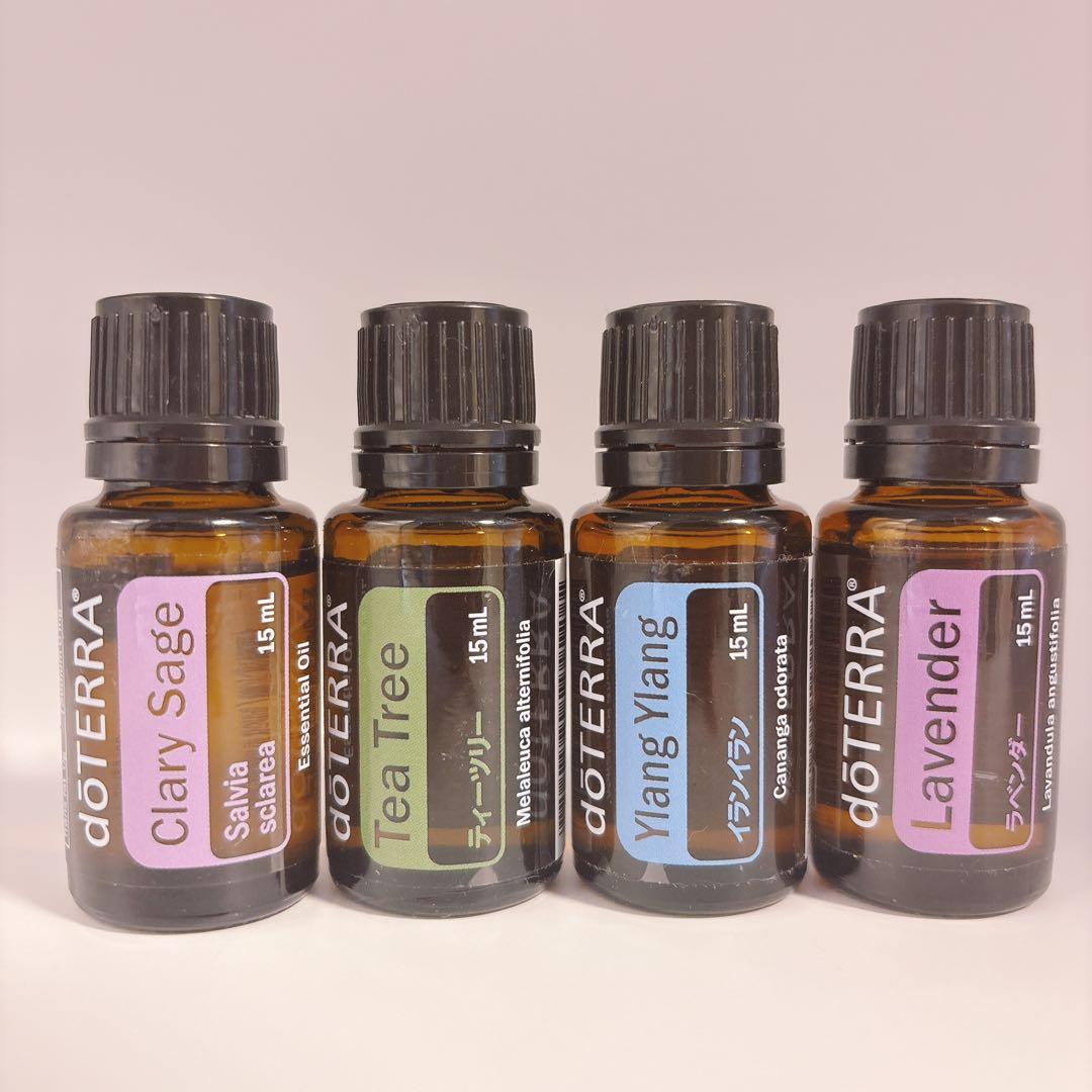 Alice クラリセージ、ティーツリー、イランイラン、ラベンダー 15ml