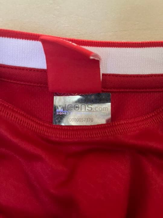 スティーブン ジェラード　icons サイン ユニフォーム