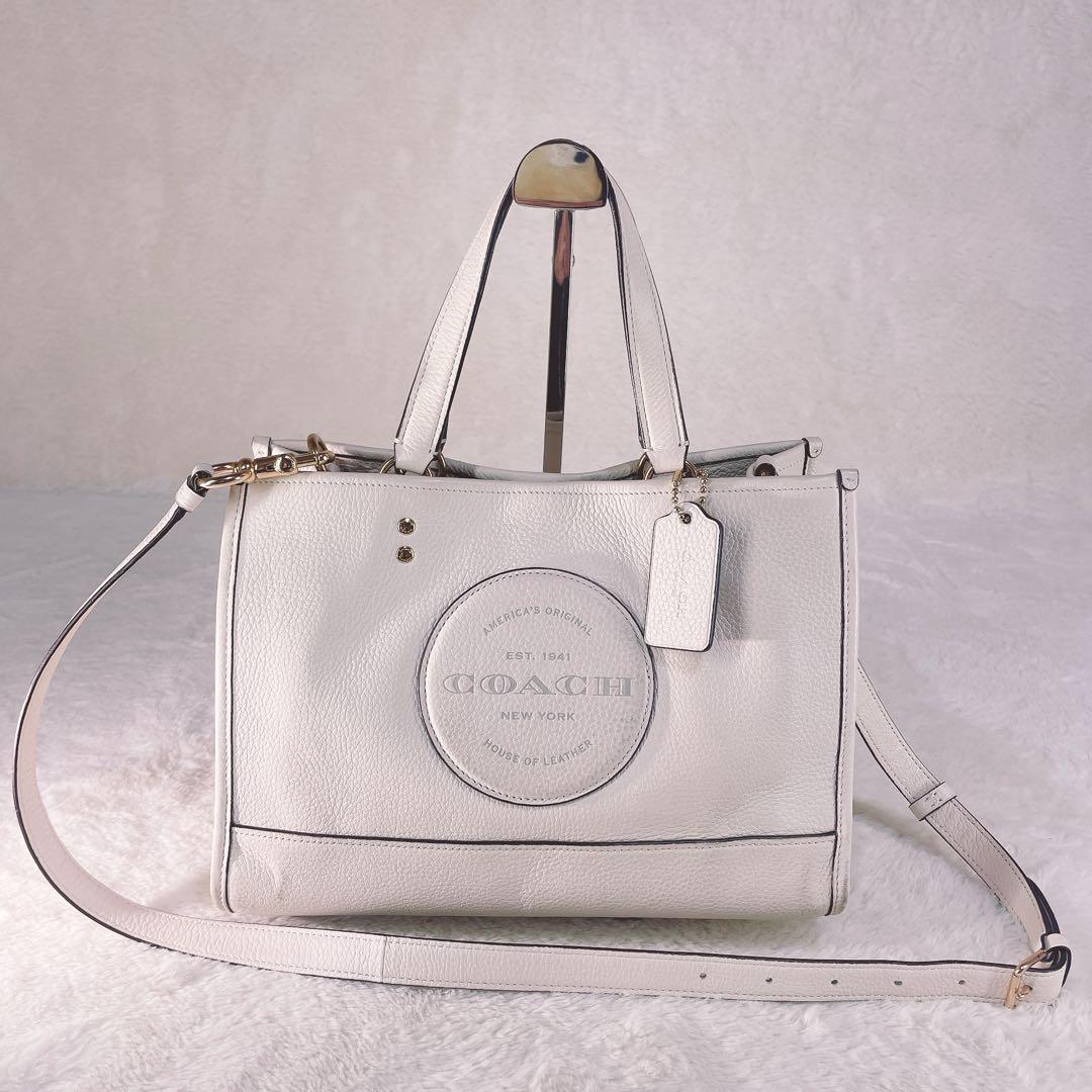 【美品】 COACH コーチ デンプシー トートバッグ 2way C2004