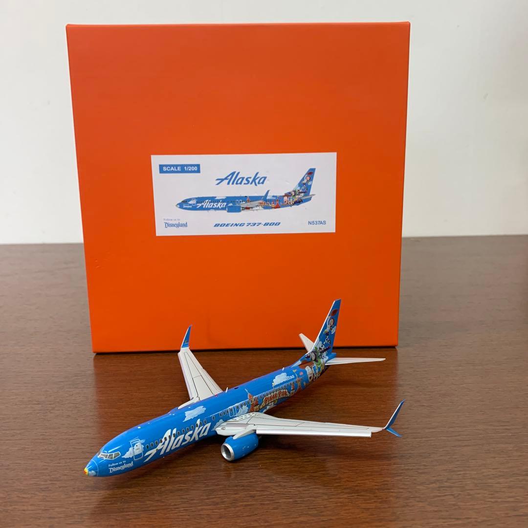 ❶　1/200　アラスカ航空 B737-800 N537AS トイストーリー塗装