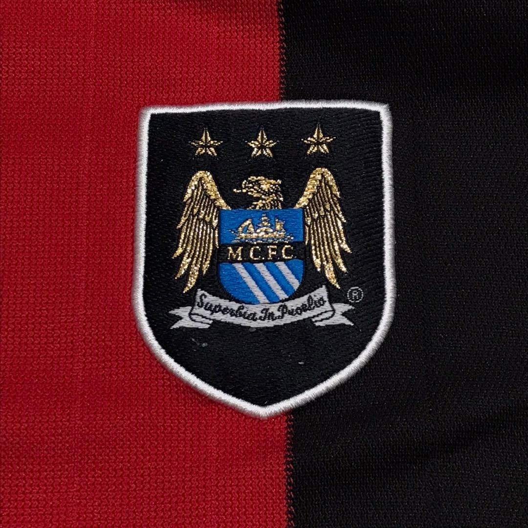 2003-2004 リーボック×マンチェスターシティ　長袖サッカーユニフォーム