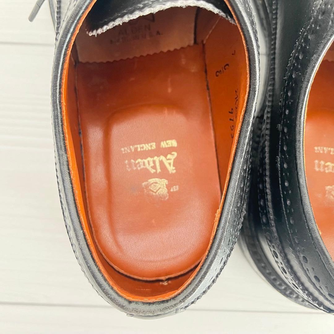 ALDEN オールデン 9753 ロングウィングチップ コマンドソール