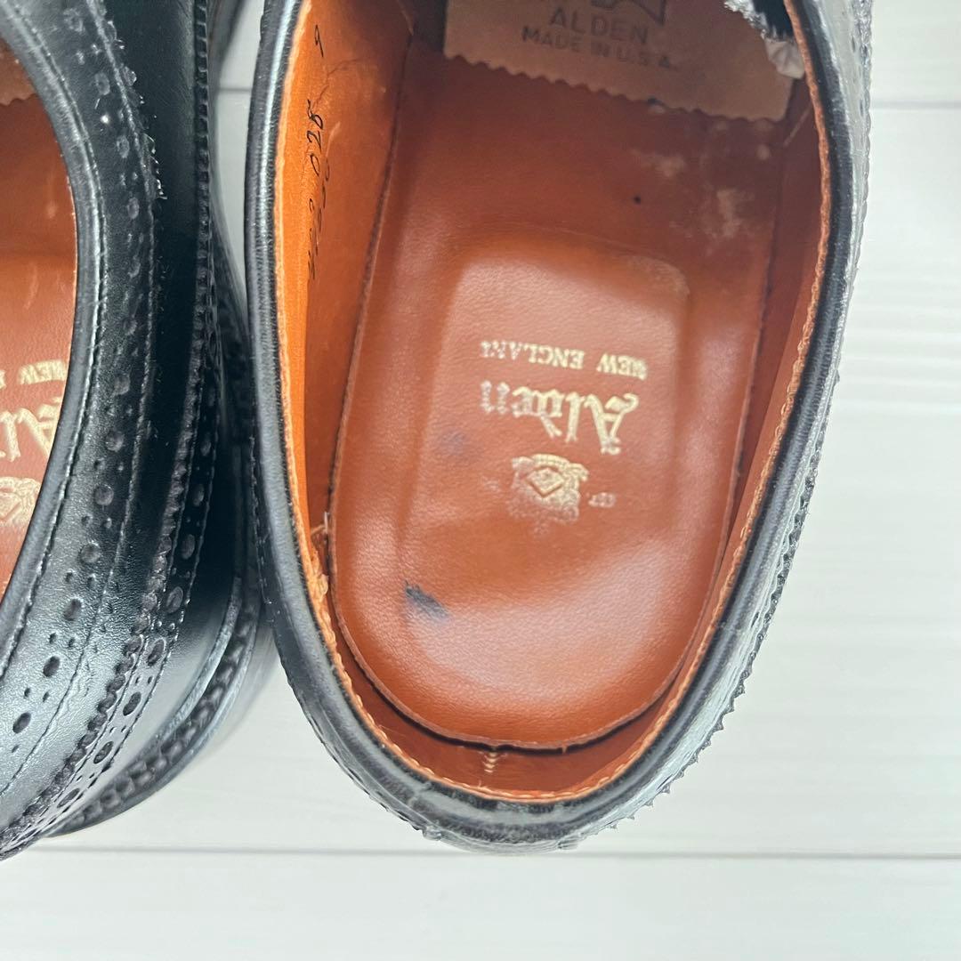 ALDEN オールデン 9753 ロングウィングチップ コマンドソール