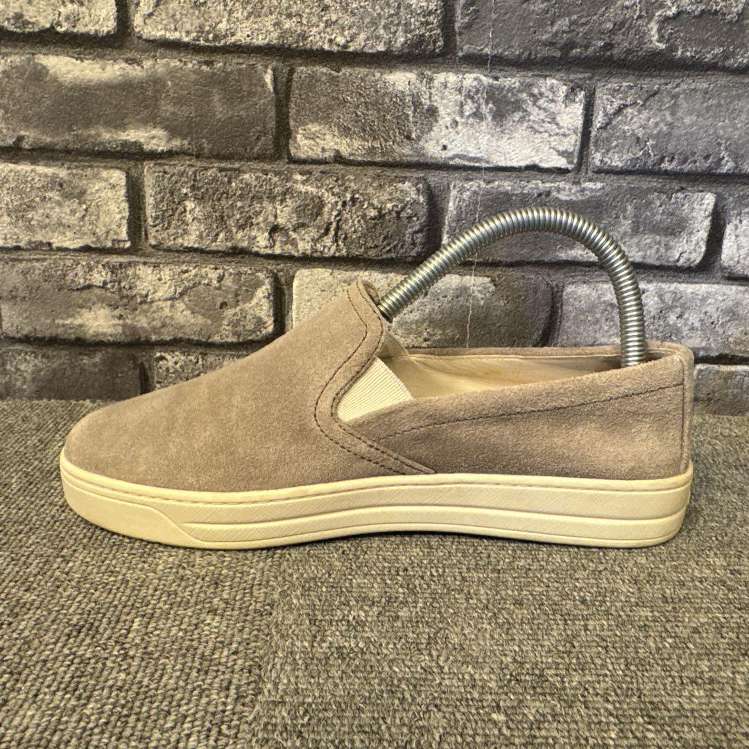 プラダ スリッポン スニーカー レディース グレー 36