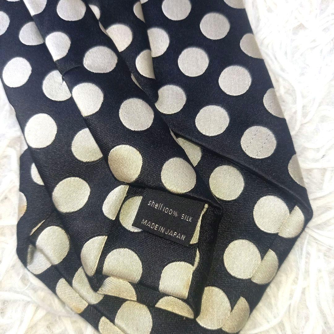値引き額 ワコマリア ドットネクタイ 水玉 ドット柄 カジュアル スーツ シルク