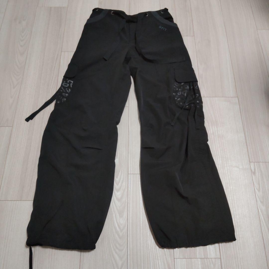 GFIT ブラック カーゴパンツ