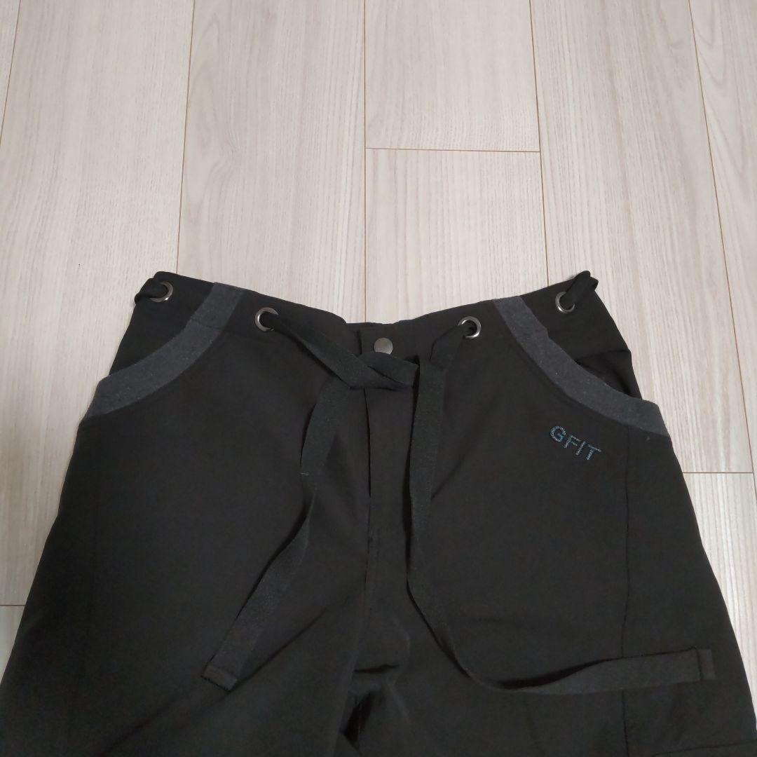 GFIT ブラック カーゴパンツ