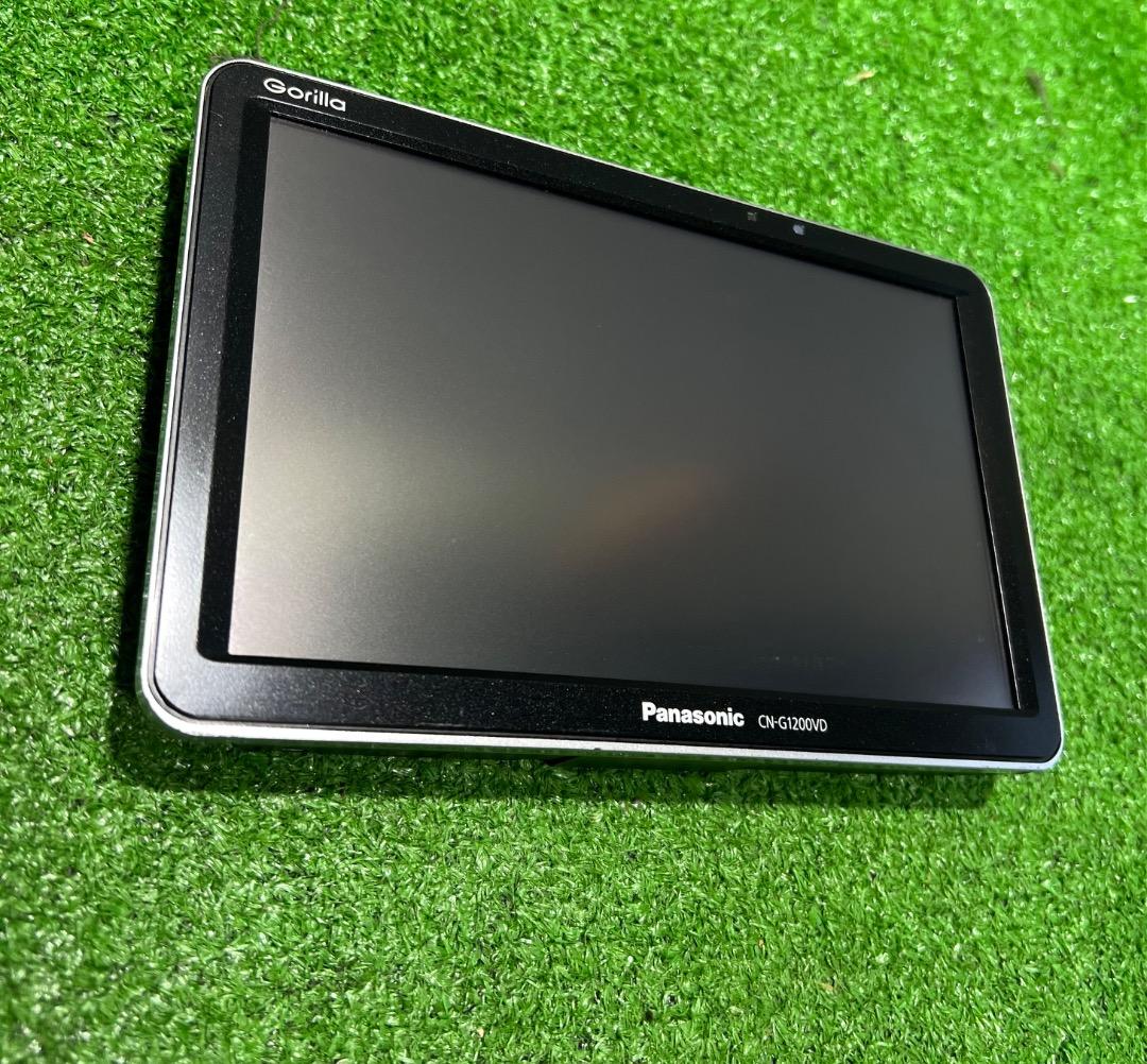 パナソニック CN-G1200VD ポータブルナビ. 地図データ2018年製.