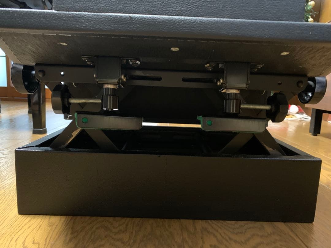 吉澤 PEACOCK ラック式高低調節 ピアノ補助ペダル AX-100