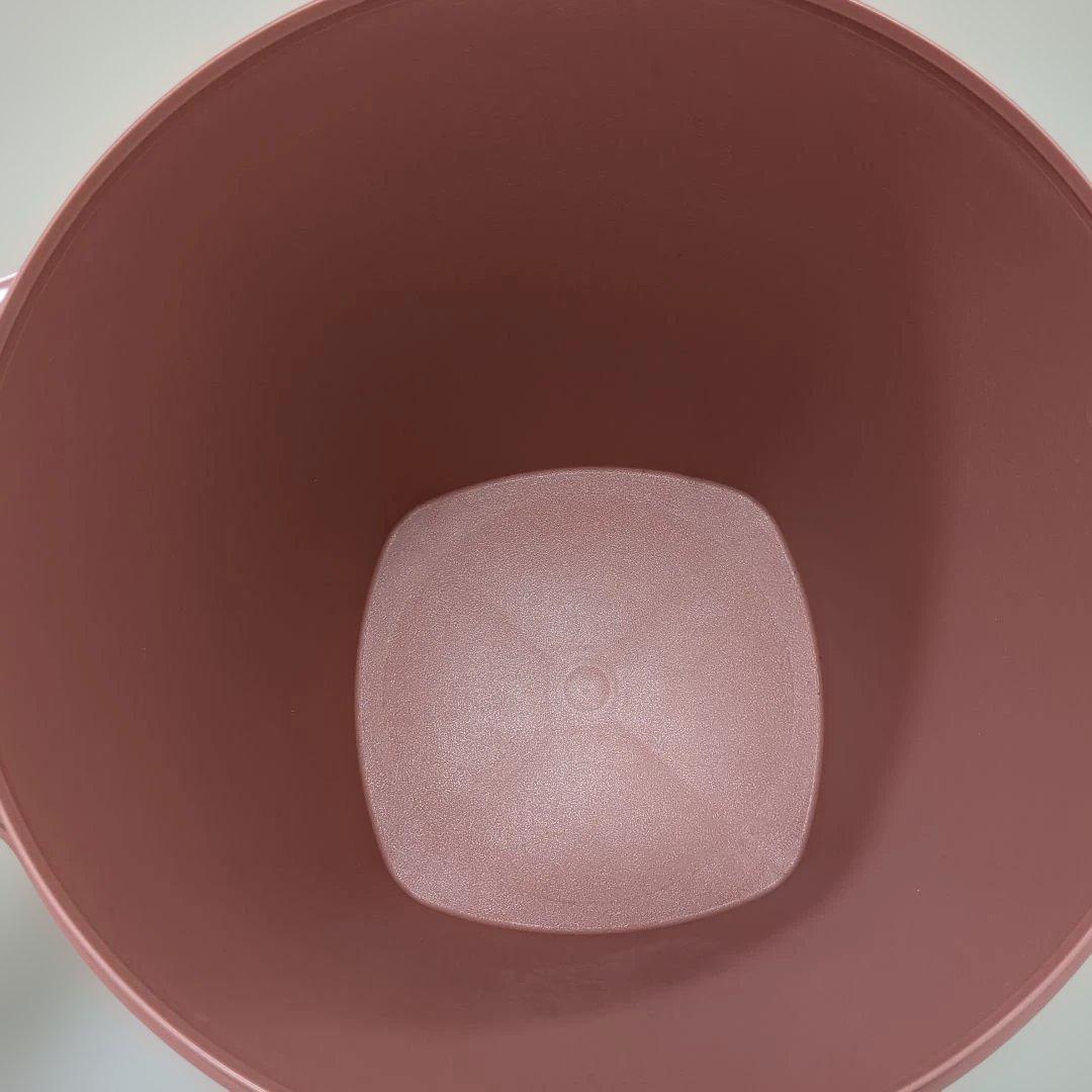 タッパーウェア　マキシクイーンデコレーター　大容量　保存容器　ピンク