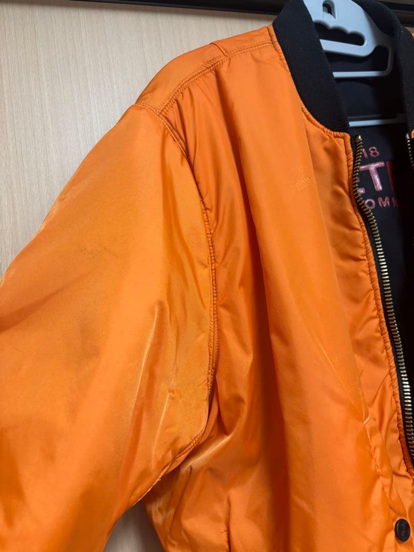 ALYX MA-1フライトジャケット リバーシブル　ブラック/オレンジ