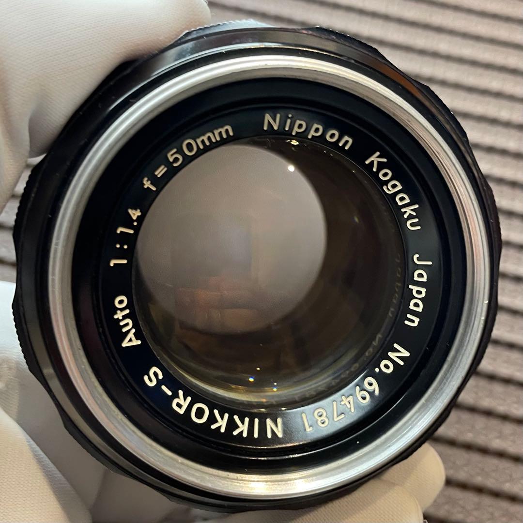 Nikon Ai改 NIKKOR S Auto 50mm F1.4 単焦点