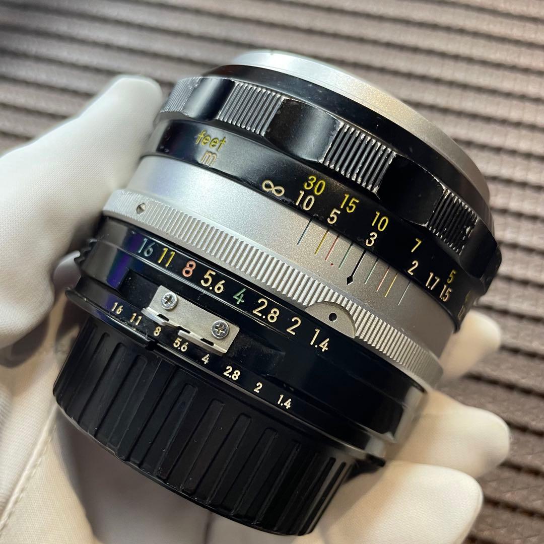 Nikon Ai改 NIKKOR S Auto 50mm F1.4 単焦点