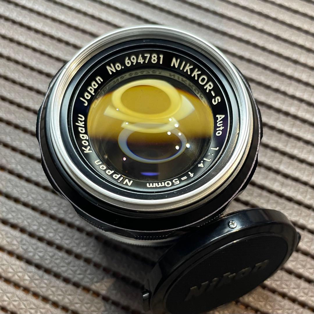 Nikon Ai改 NIKKOR S Auto 50mm F1.4 単焦点