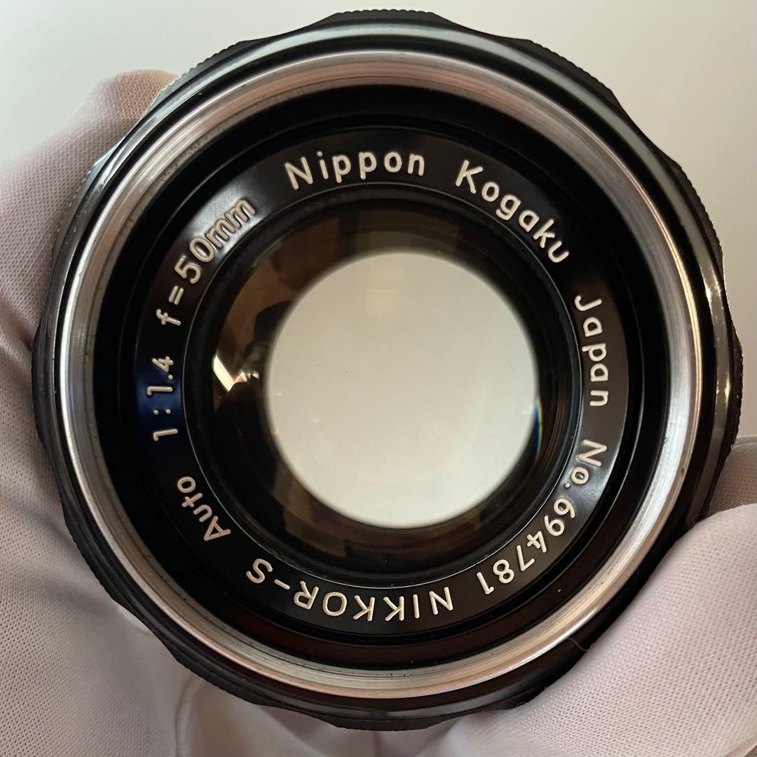Nikon Ai改 NIKKOR S Auto 50mm F1.4 単焦点