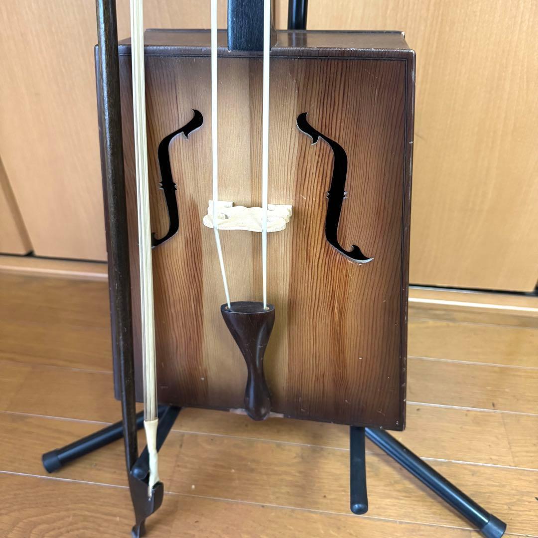 【希少】馬頭琴　モンゴル　民族楽器