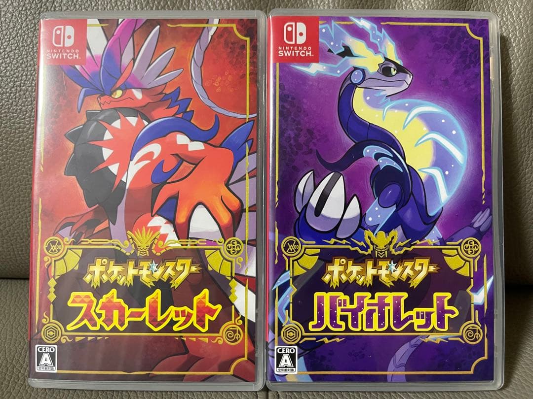 【動作確認済】任天堂Switch　ポケットモンスター　スカーレット　バイオレット