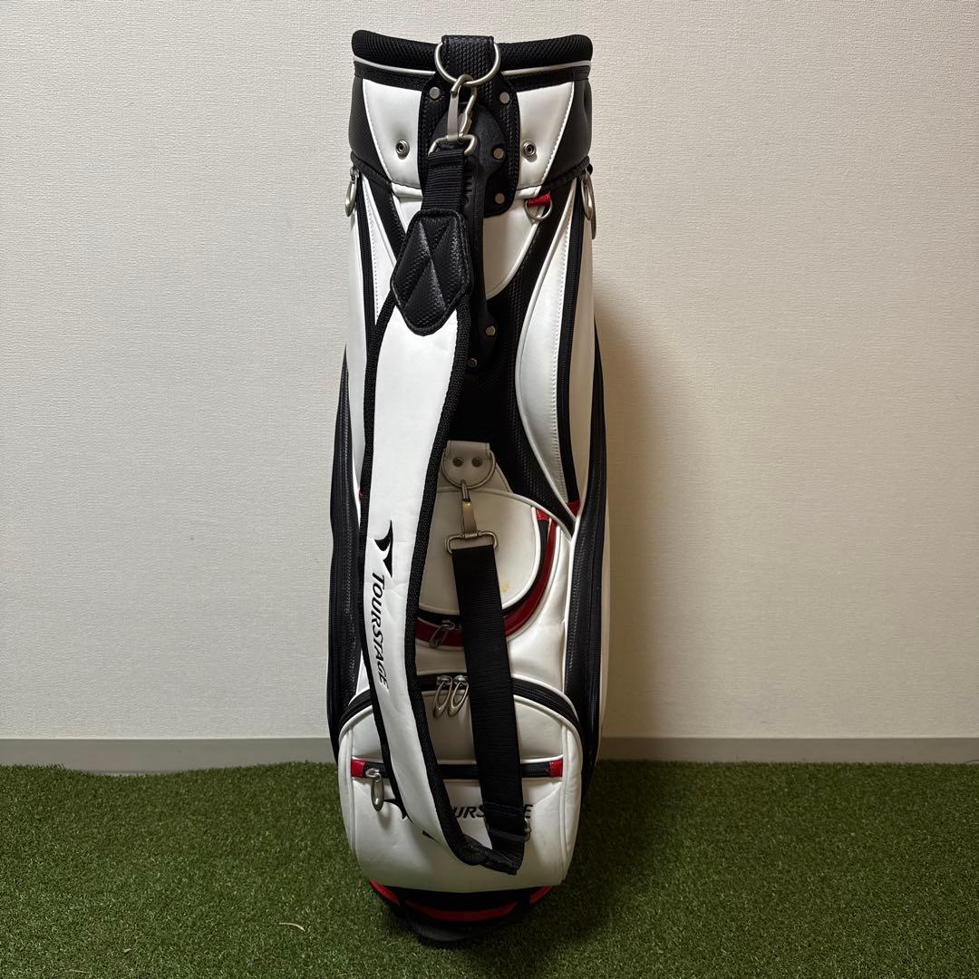 TOURSTAGE ツアーステージ キャディバッグ ホワイト