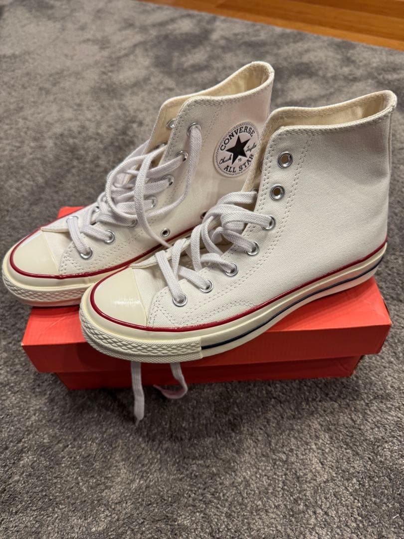 【未使用】コンバース　チャックテイラー　ホワイト　37